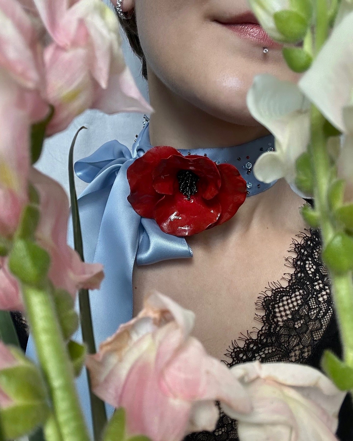 Poppy Necklace